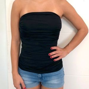 Black tube top
